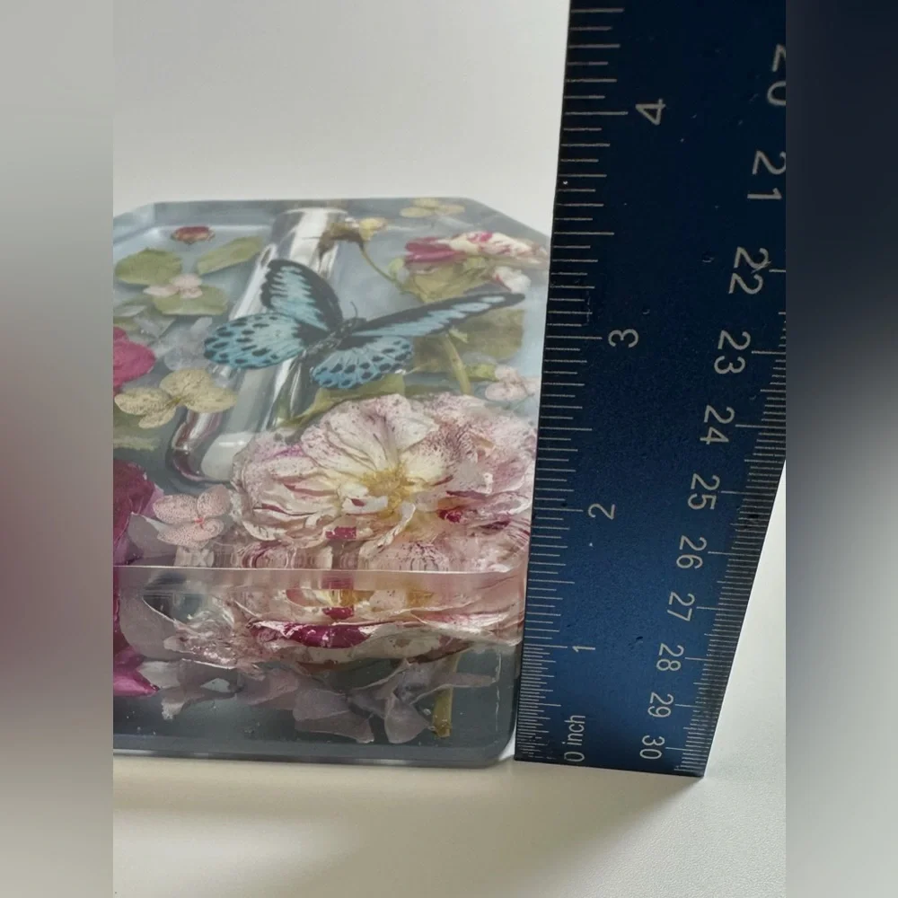 Handmade Natural Dried Flower Resin Vase